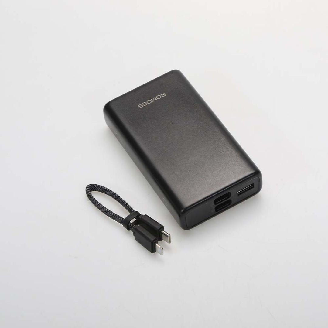 Romoss 10000mAh PD Power Bank and Fast Charger, 22.5W, PLT10A