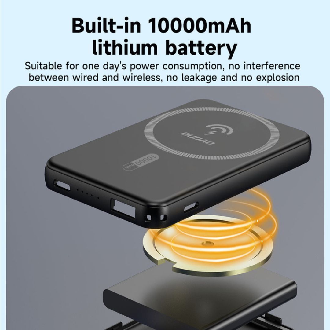 DUDAO K14S+ Wireless MagSafe Power Bank 10000mAh, 15w