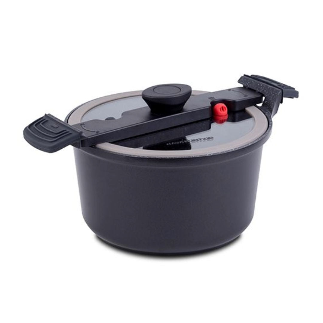 Nava Die-Cast Aluminium Low Pressure Cooker, 5 Liter