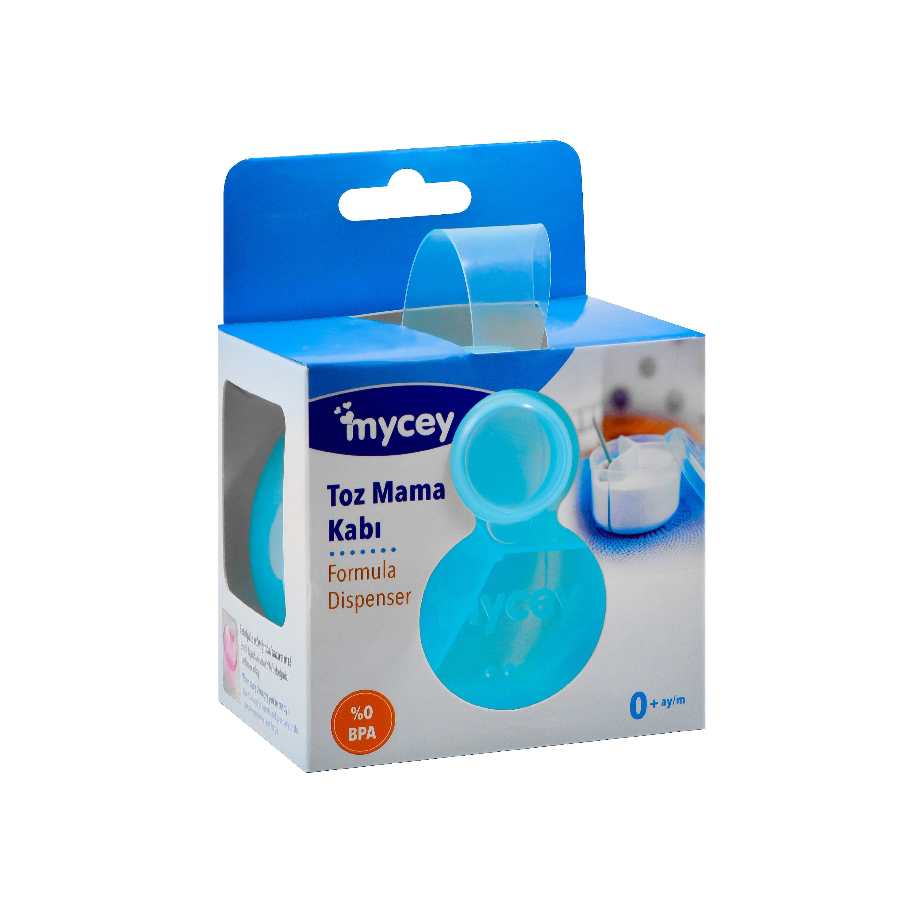 Mycey Formula Dispenser, Blue, Tcm06060