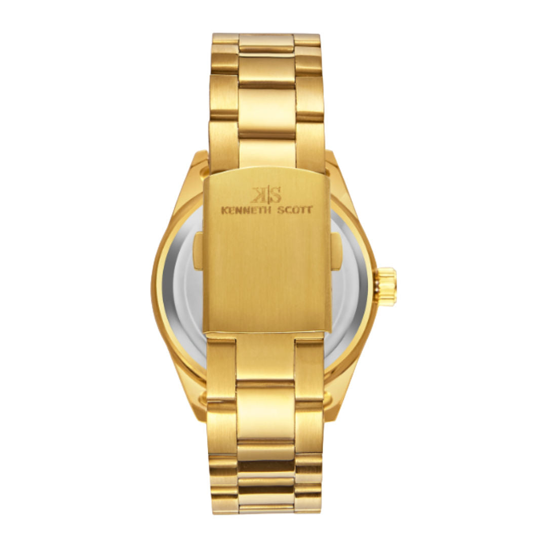 Kenneth Scott Men’s Analog Round Dial Watch, K23024 Series