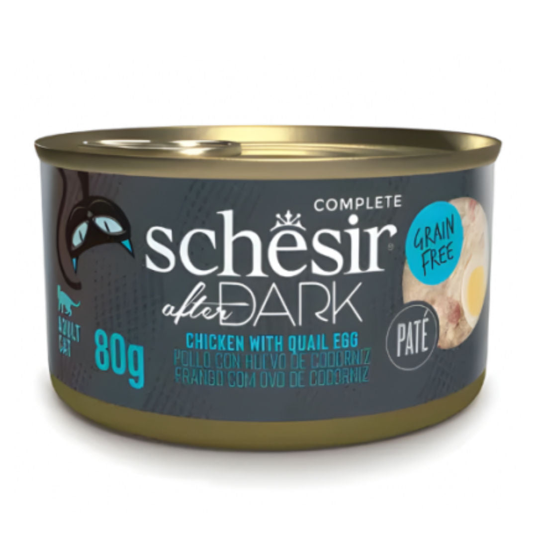 Schesir After Dark Pate For Adult Cat, 80gm