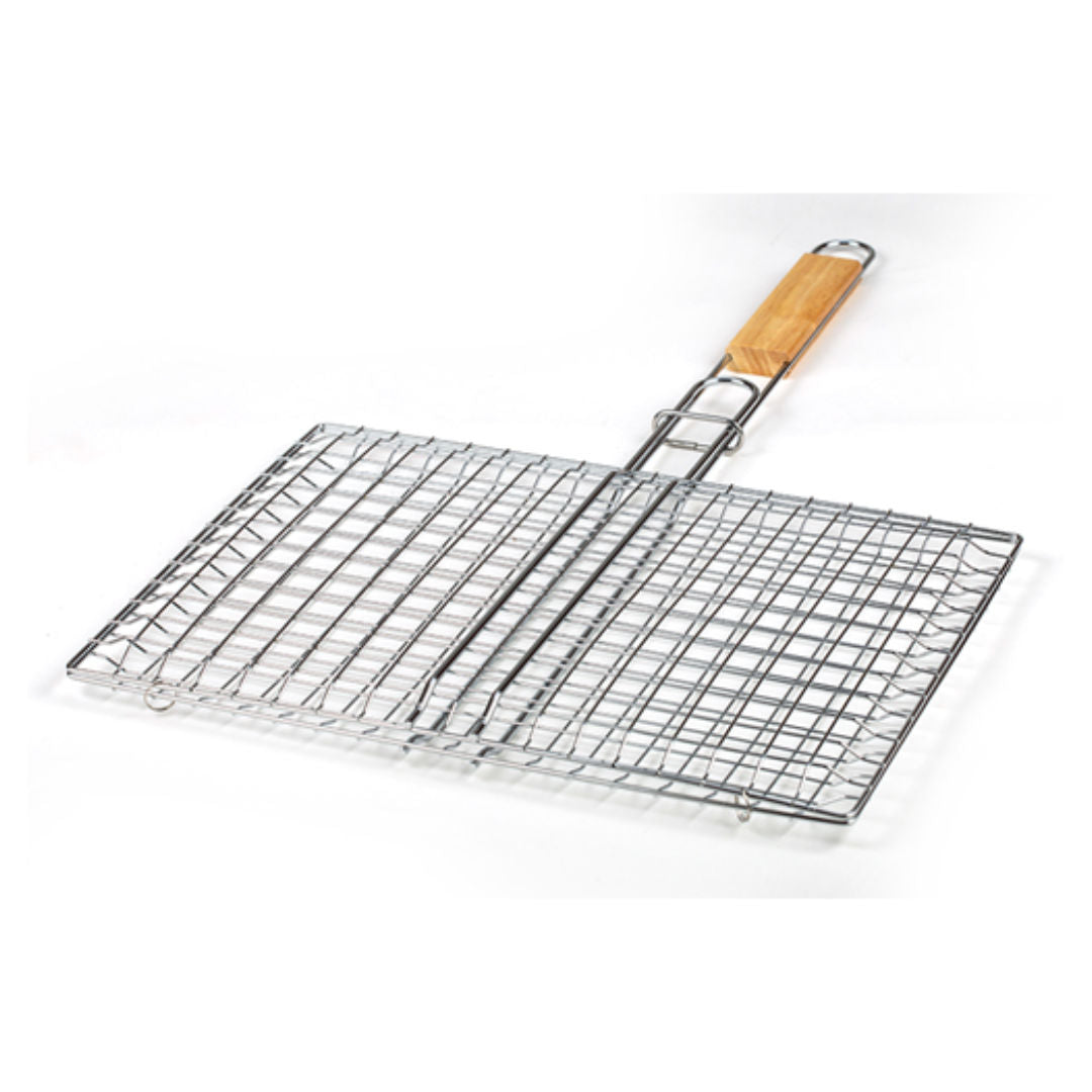 NAVA Metal Wire Mesh Grilling Basket BBQ Guru
