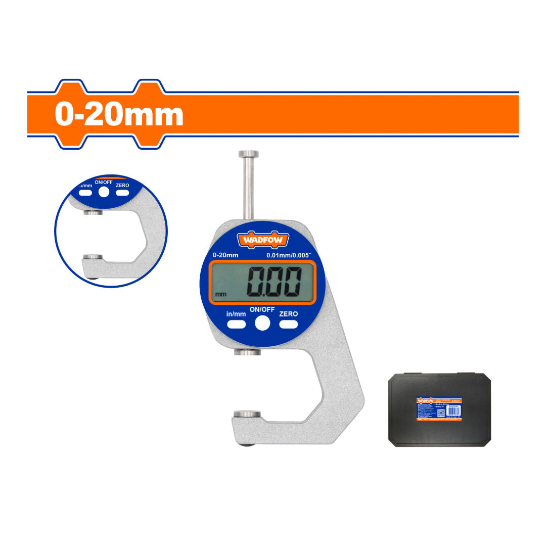 WADFOW Digital Thickness Gauge