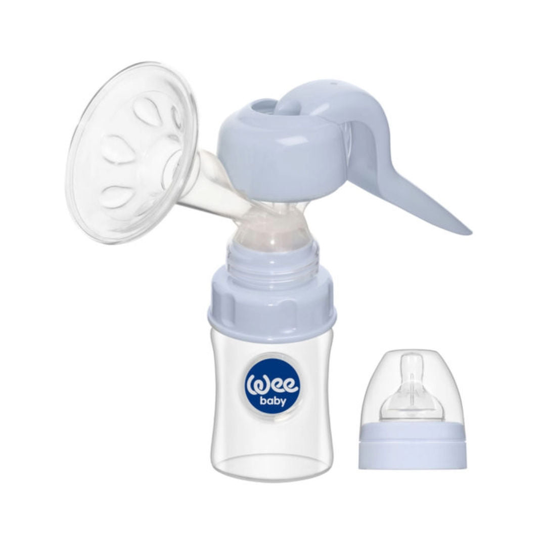 Weebaby Practical Manual Breast Pump, Silicone Shield, 752