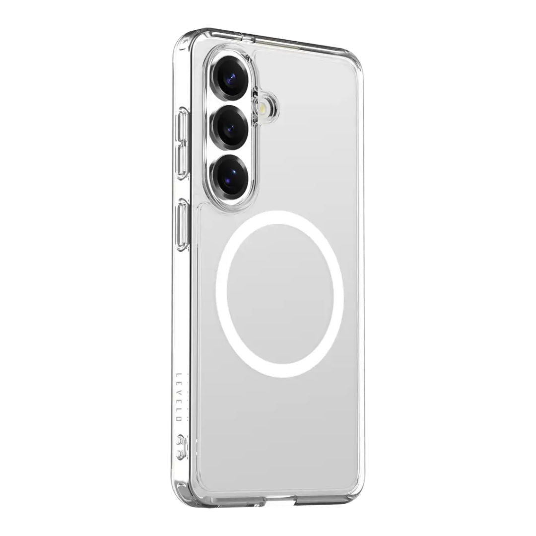 Levelo Clara MagSafe Clear Case For Samsung S26 Series, Transparent