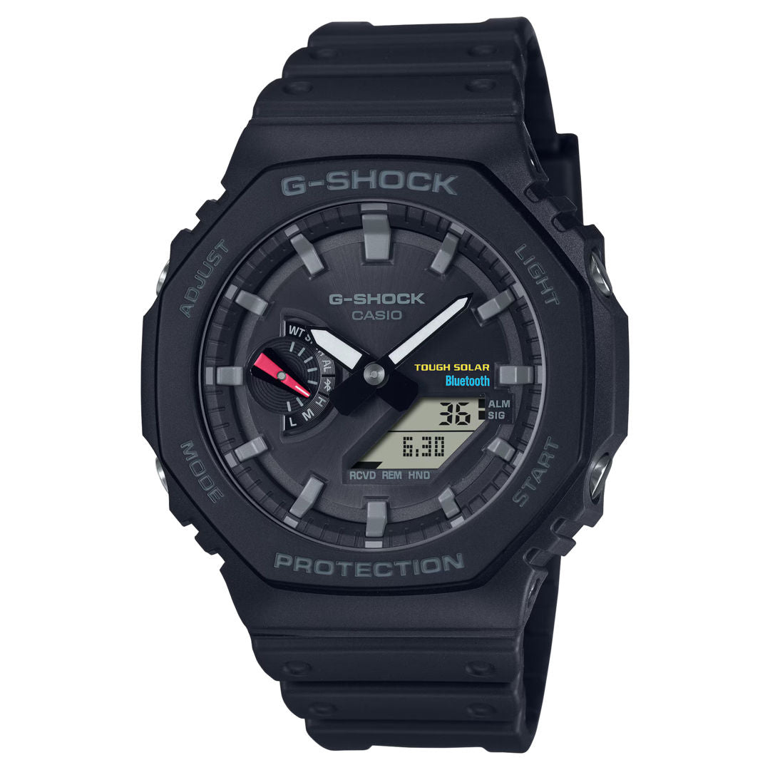 ساعة كاسيو G-SHOCK GA-B2100 ذات الشاشة التناظرية والرقمية