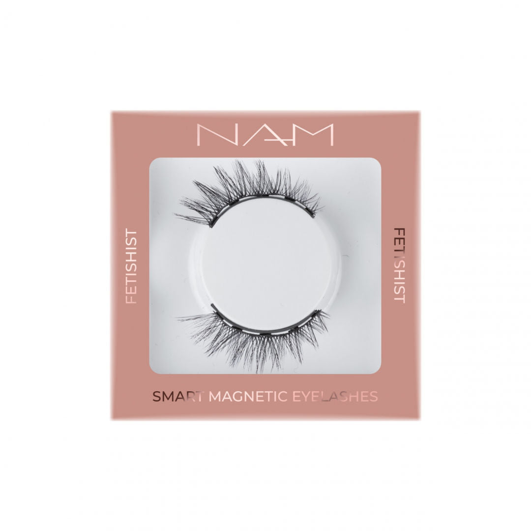 NAM Smart Magnetic Eyelashes with Magnetic Eyeliner, Reusable Lash Kit, No Glue