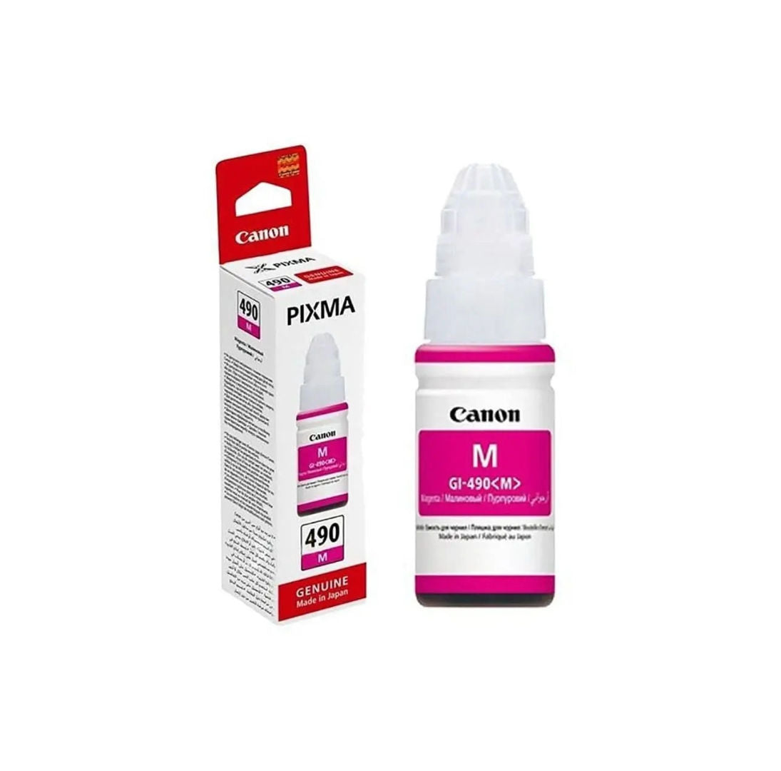 Canon Pixma 0663C001 GI-490 Genuine Ink Bottle Cartridge