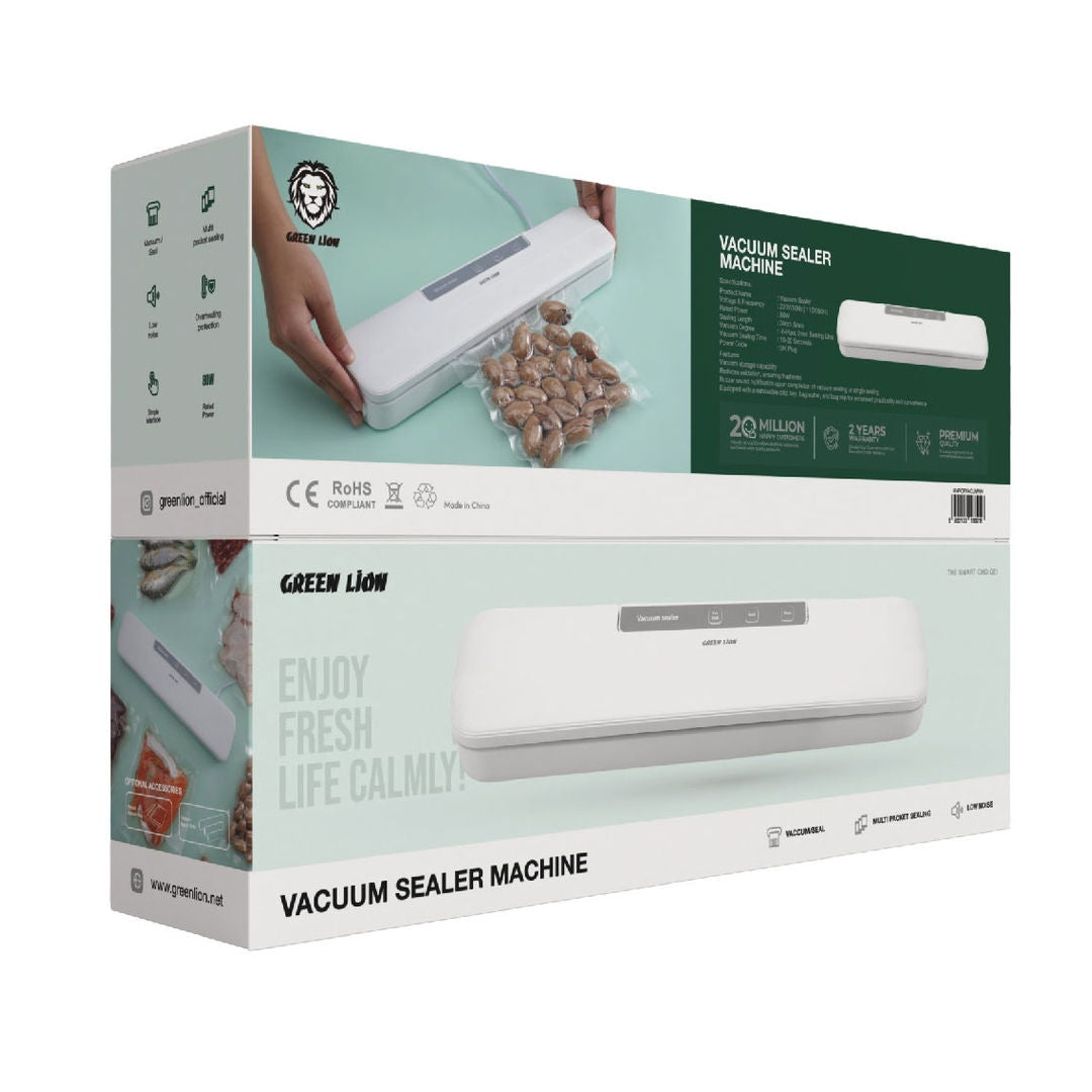 Green Lion Vacuum Sealer Machine, White