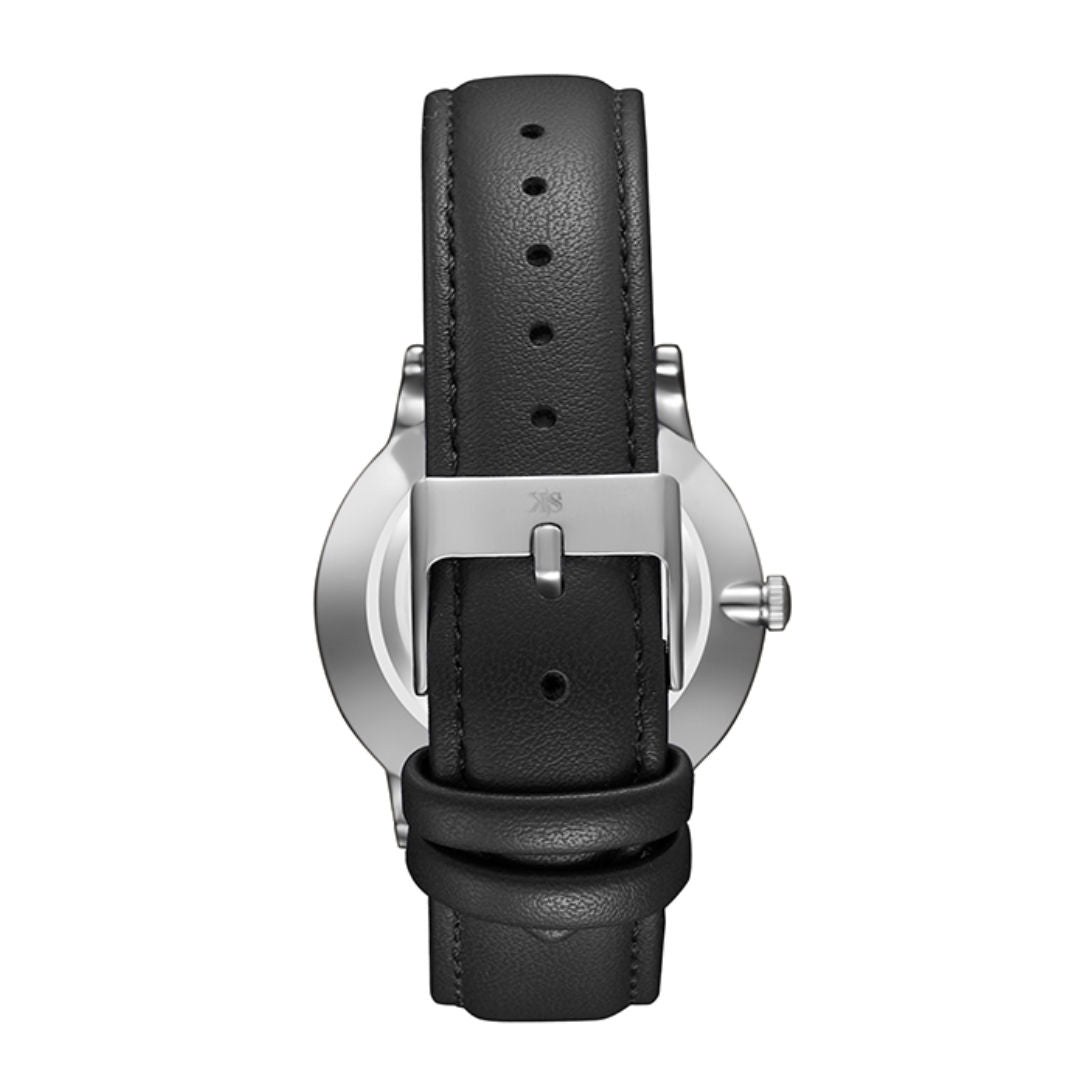 Kenneth Scott Men's Analog Display & Polyurethane Strap Watch