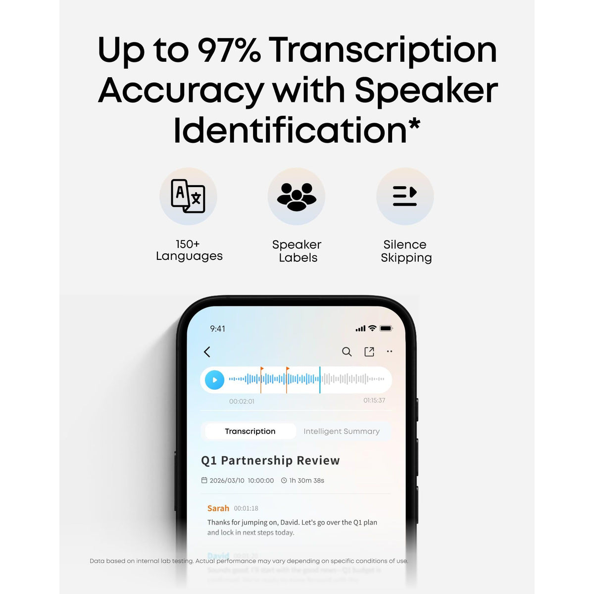 Anker soundcore Work Portable AI Recorder