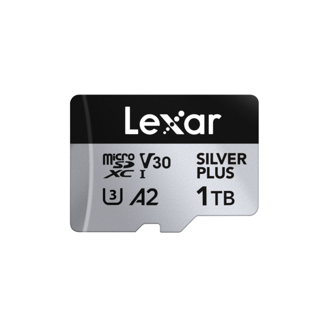 LEXAR® Professional Silver Plus microSDXC™ UHS-I card Series