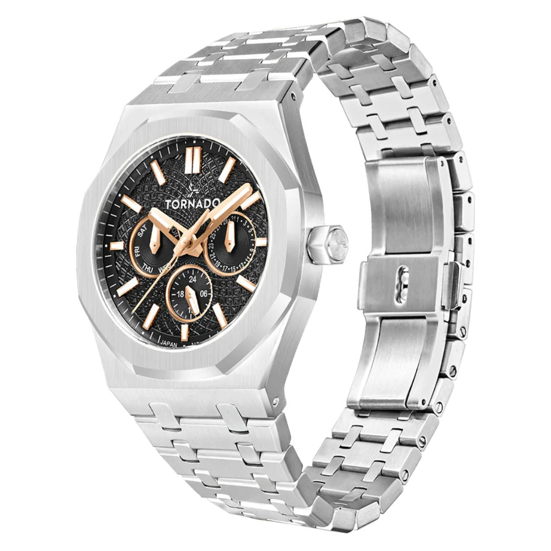 Tornado Men's Multi Function Watch, T23104 Series