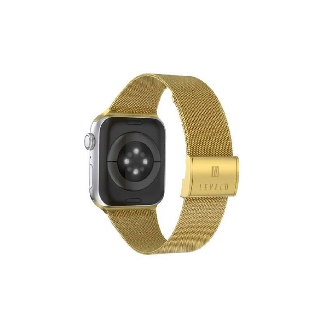 Levelo Double Milanese Watch Strap For Apple Watch, 42/44/45 mm