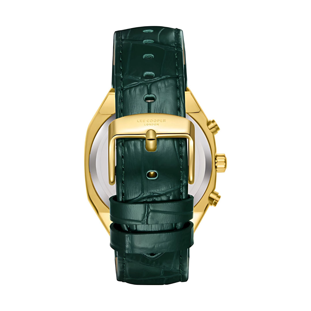 Lee Cooper Men's Multi Function Dark Green Dial Watch, LC08168.175
