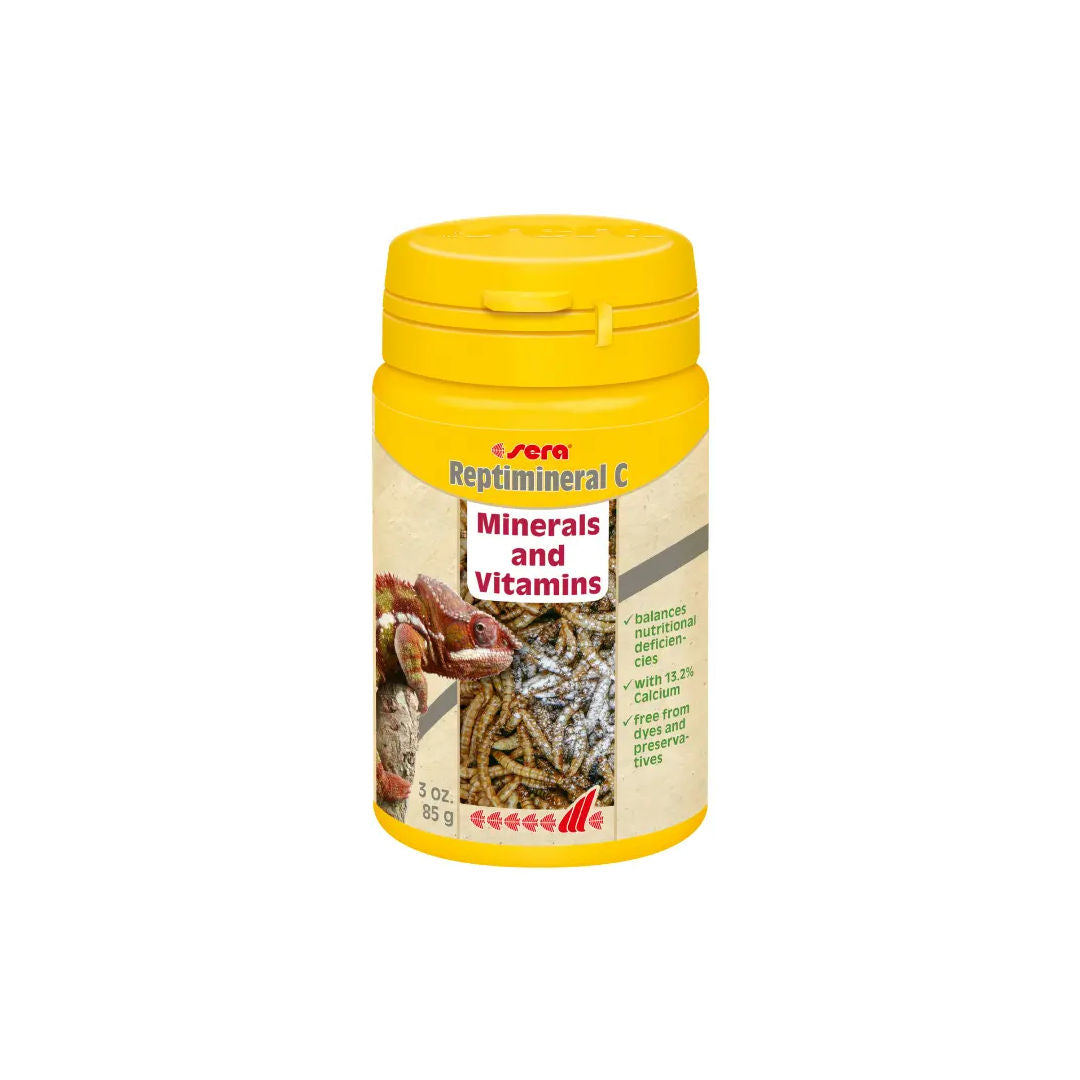 Sera Reptimineral Complementary Feed for Carnivorous Reptiles, 85gm