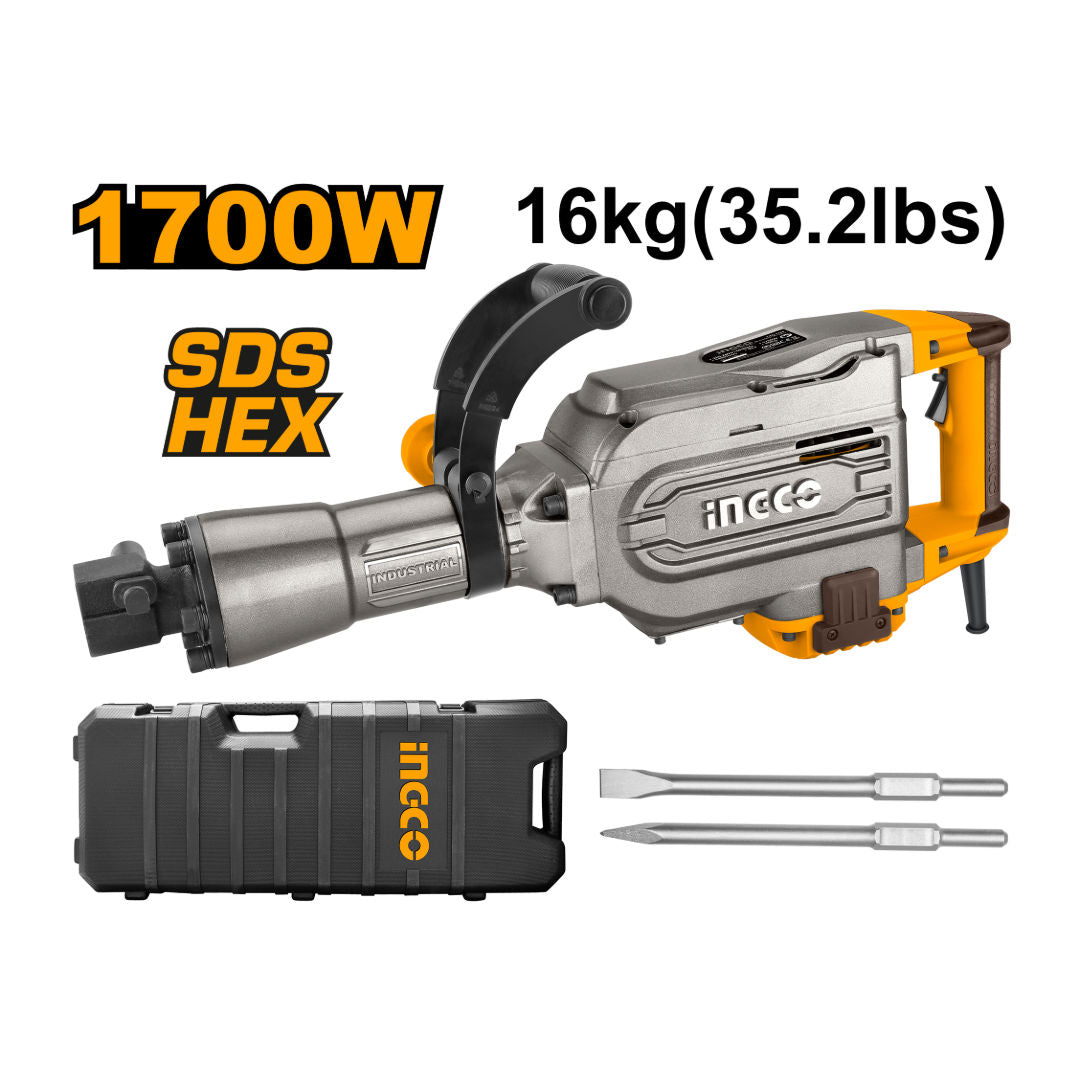 INGCO Demolition Breaker, 1700W