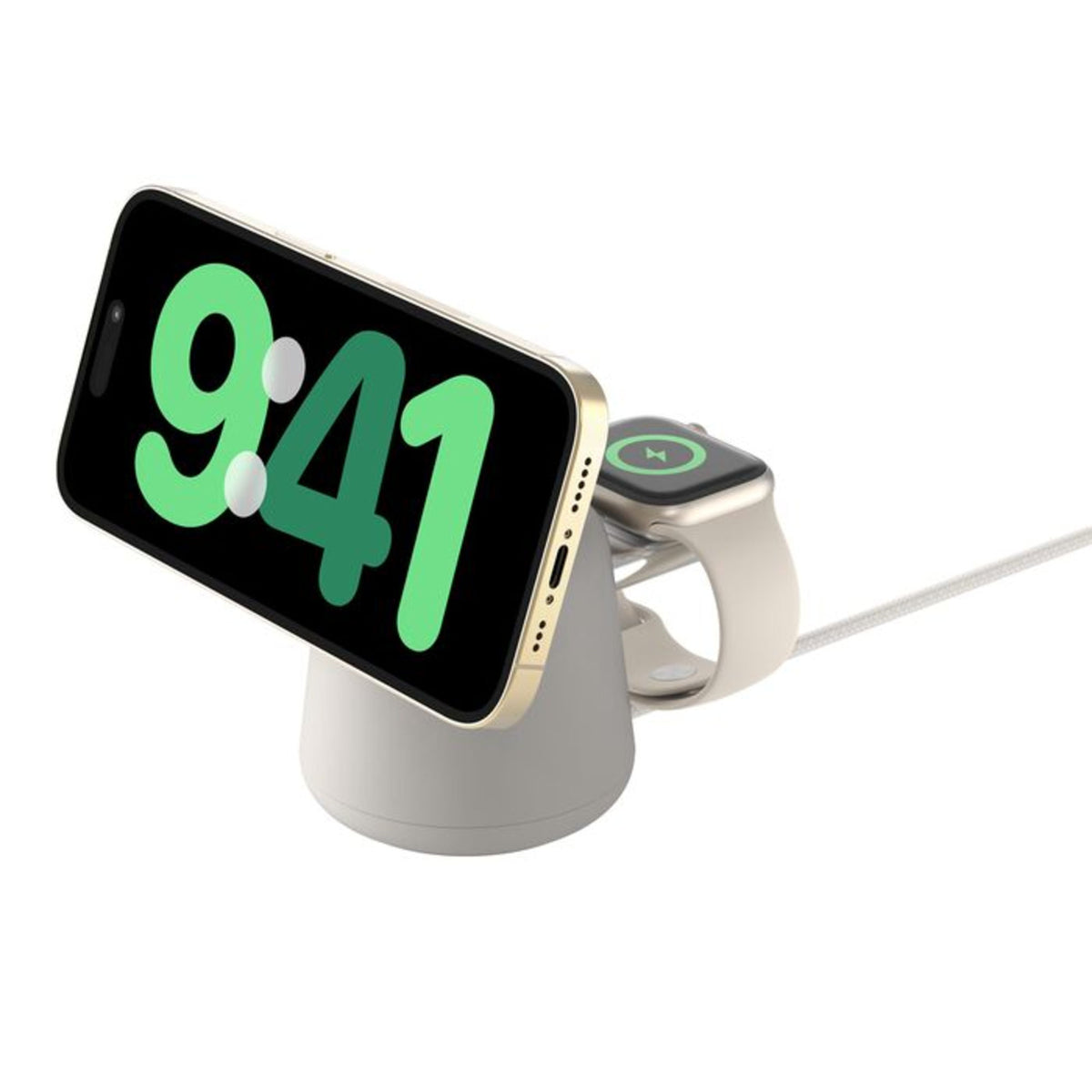Belkin Boost Charge™ Pro 2 in 1 Wireless Charging Dock with Magsafe, 15W