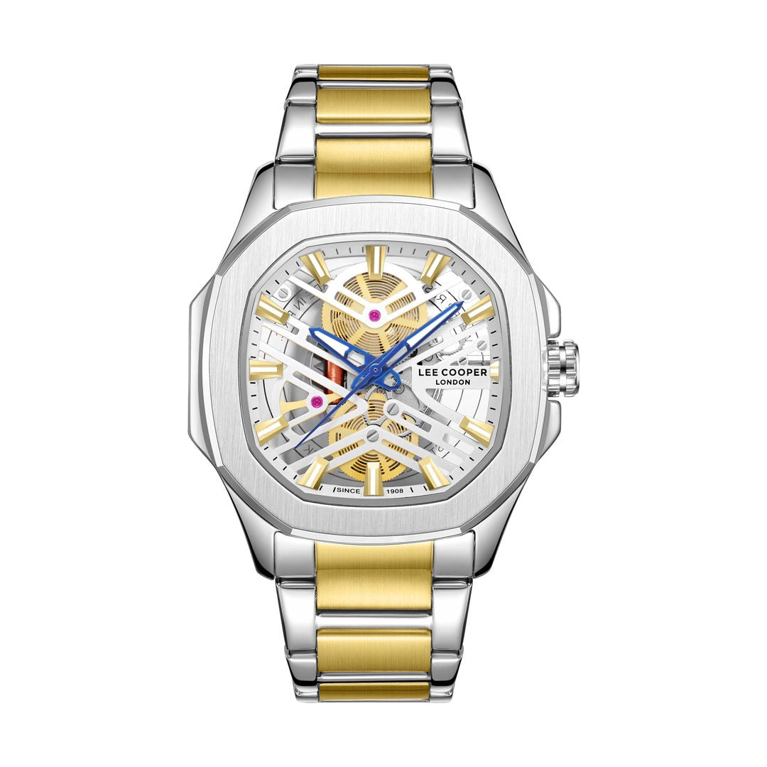 Lee Cooper Men's Analog Silver Dial Watch, LC08246.230
