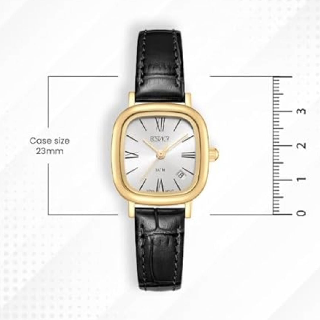 Ecstacy Women's Analog White Dial Watch, E25510 Series