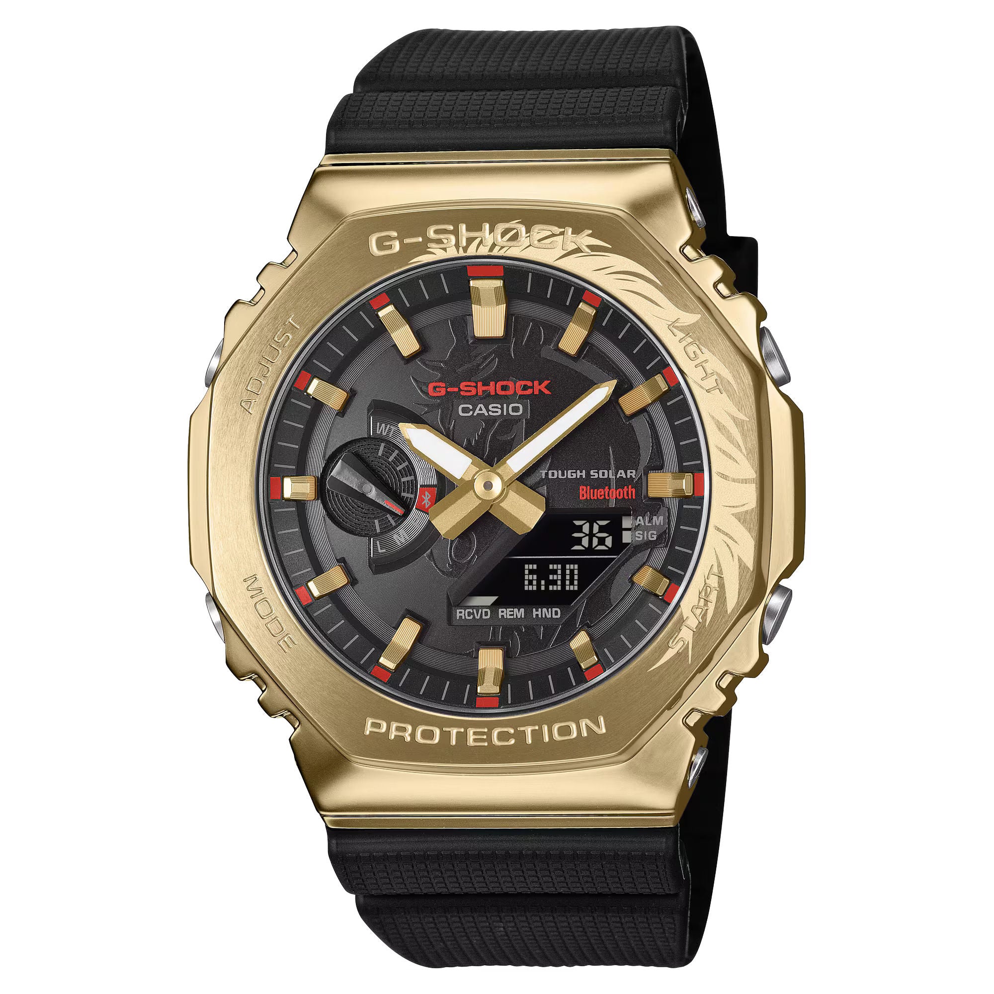 Casio G-SHOCK G-STEEL 2100 Series GBM-2100CX-9A, Year of the Horse Limited Edition Tough Solar Bluetooth Watch