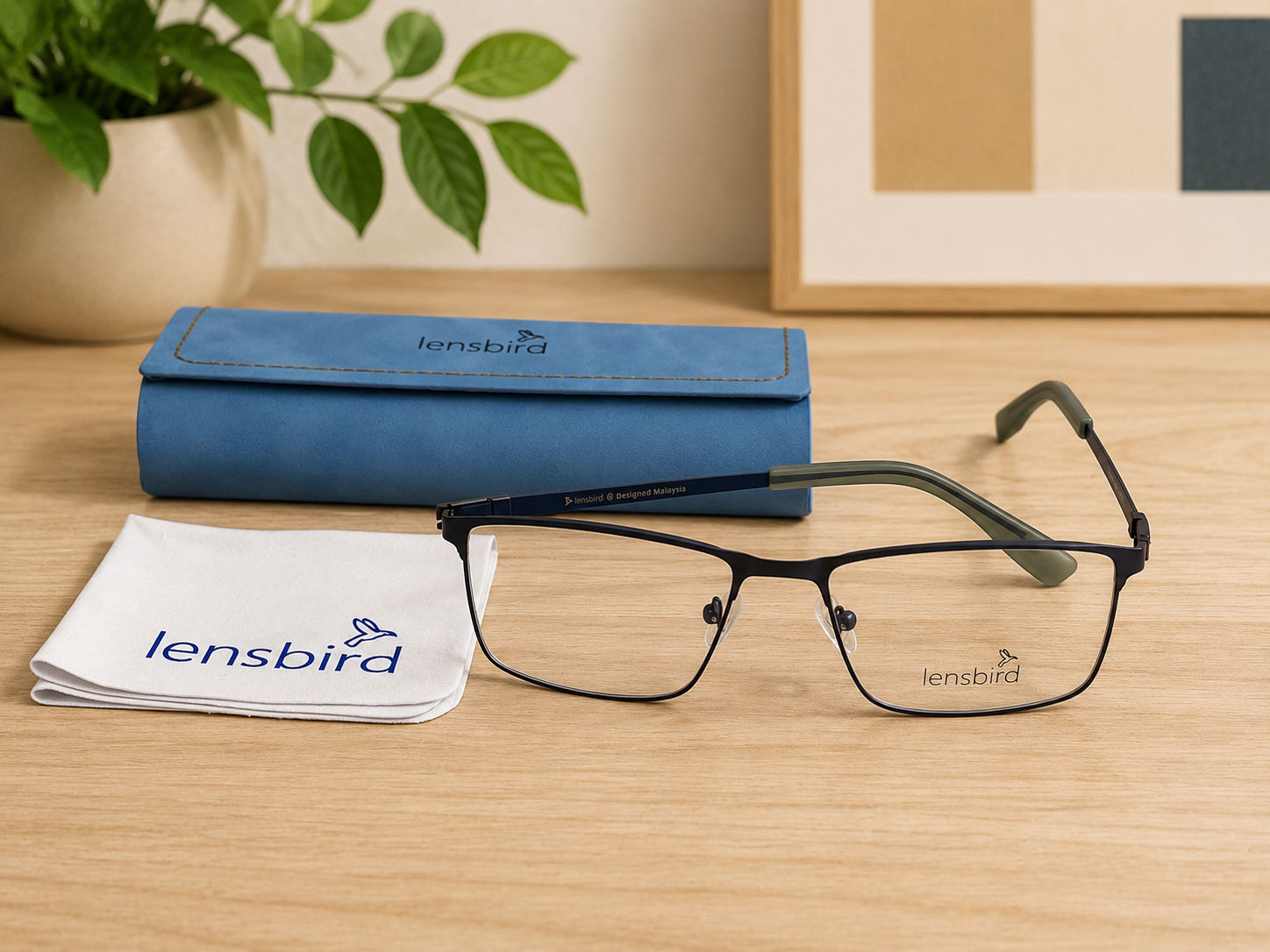 Lensbird Male Eyeglass, 57305C3