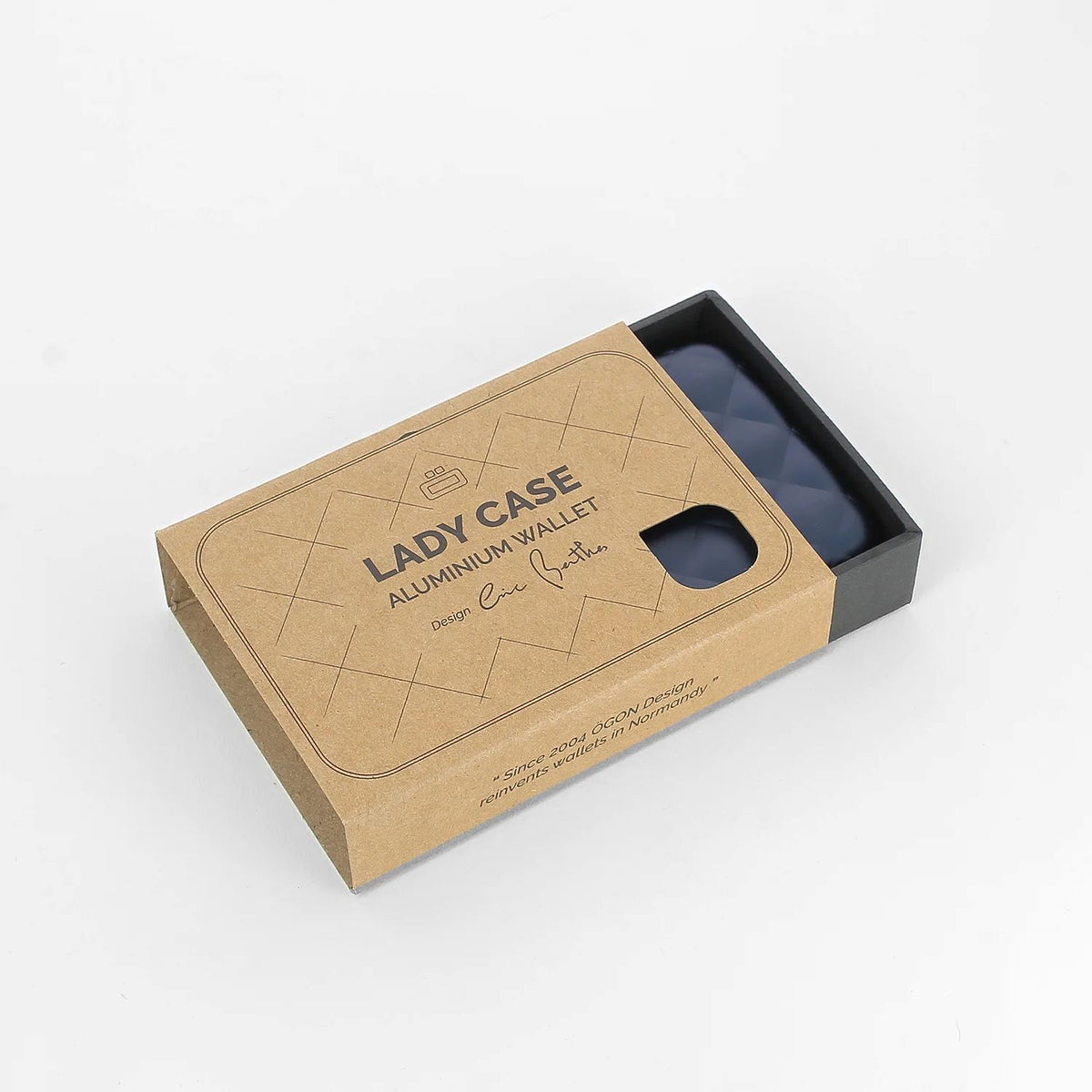 Ogon Helsinki Ladies Wallet Small Case Card Holder, Navy Blue
