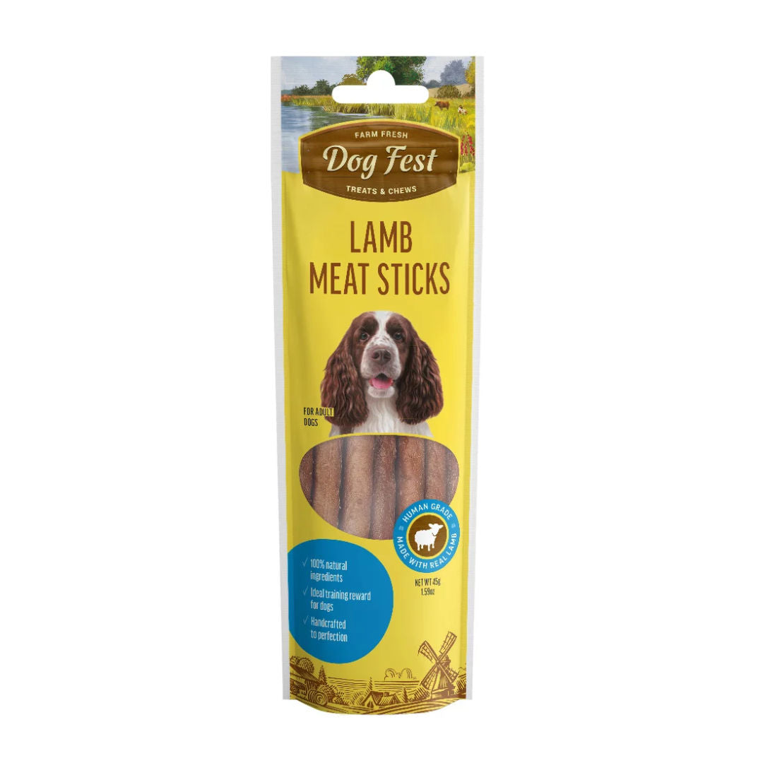 Dog Fest Meat Sticks For Adult Dogs, 45gm