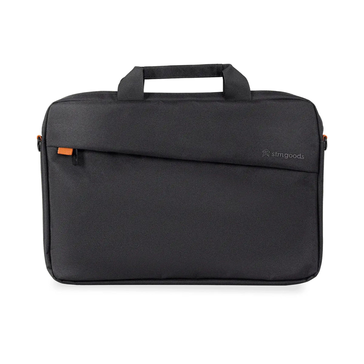 STM GameChange Laptop Briefcase, Fits 15 to 16 Inch Laptops, Water-Resistant, Black, 117-268P-01