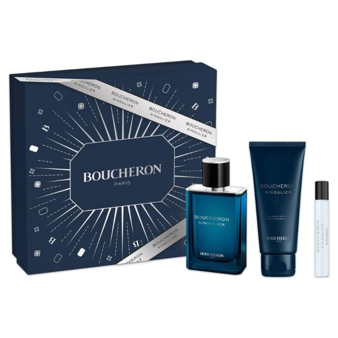 Boucheron Singulier Eau de Parfum 100ml &  7.5ml, Shower Gel 100ml Gift Set