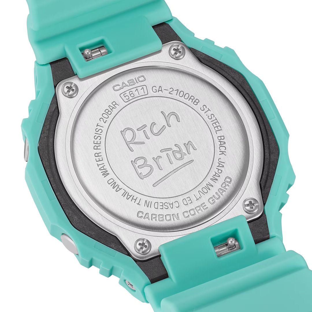 Casio GA-2100RB-3A G-SHOCK Analog-Digital Watch