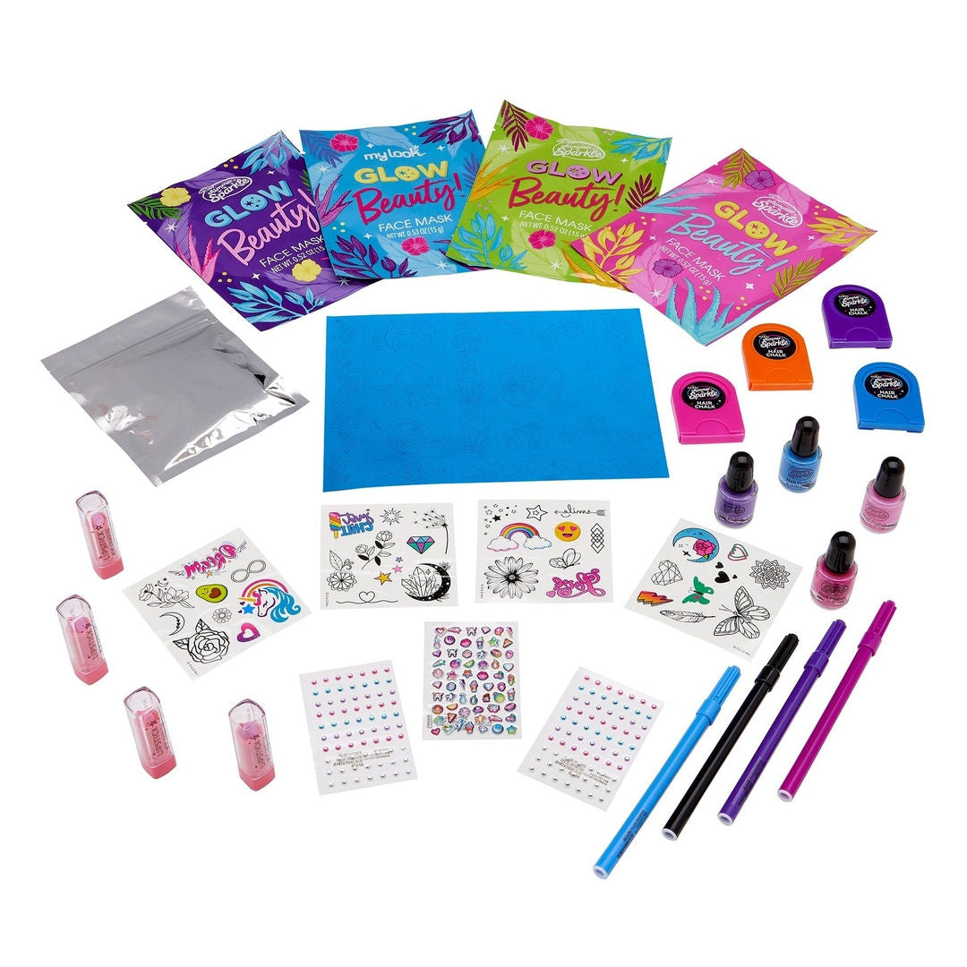Cra-Z-Art Shimmer n Sparkle All-in-One Beauty Caddy Makeup Kit