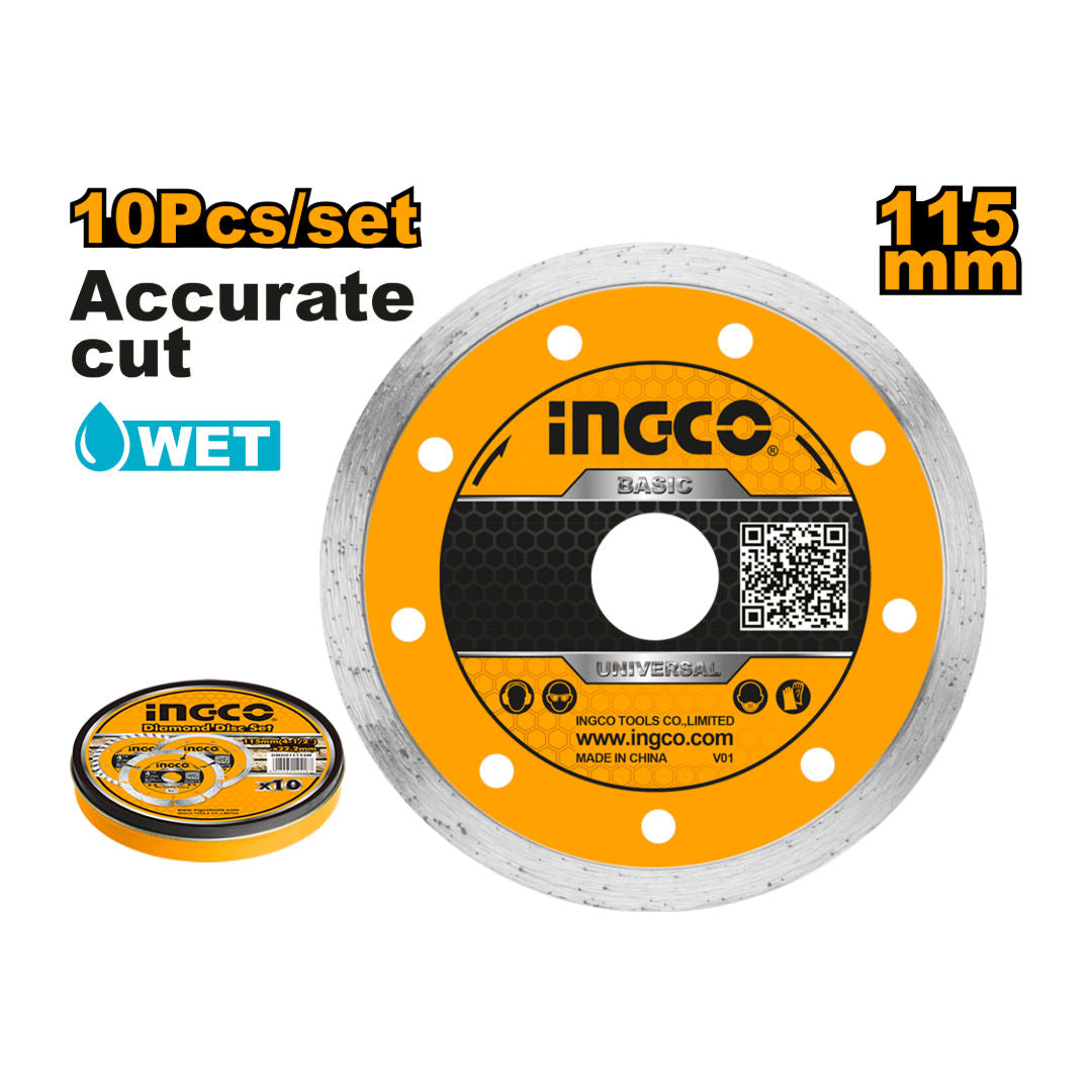 INGCO Diamond Disc Set, 115mm