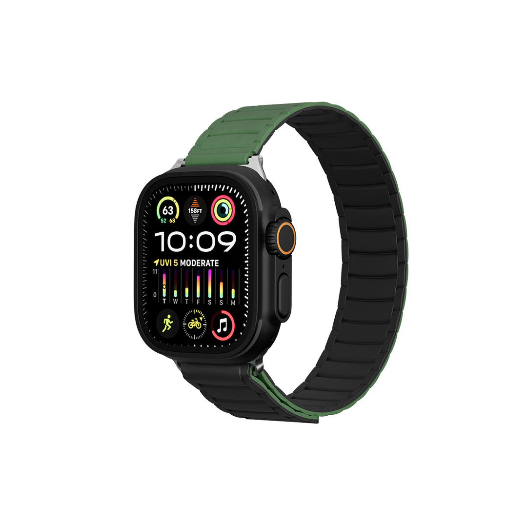 Levelo Stella Silicone Watch Strap with Magnet, 49/46 mm