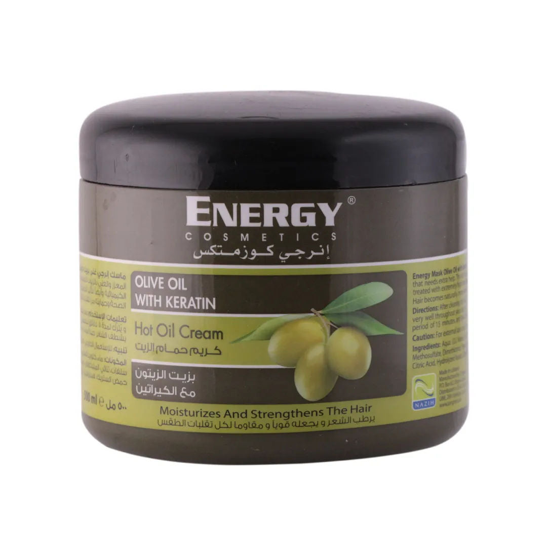 Energy Cosmetics Keratin Hot Oil Hair Cream