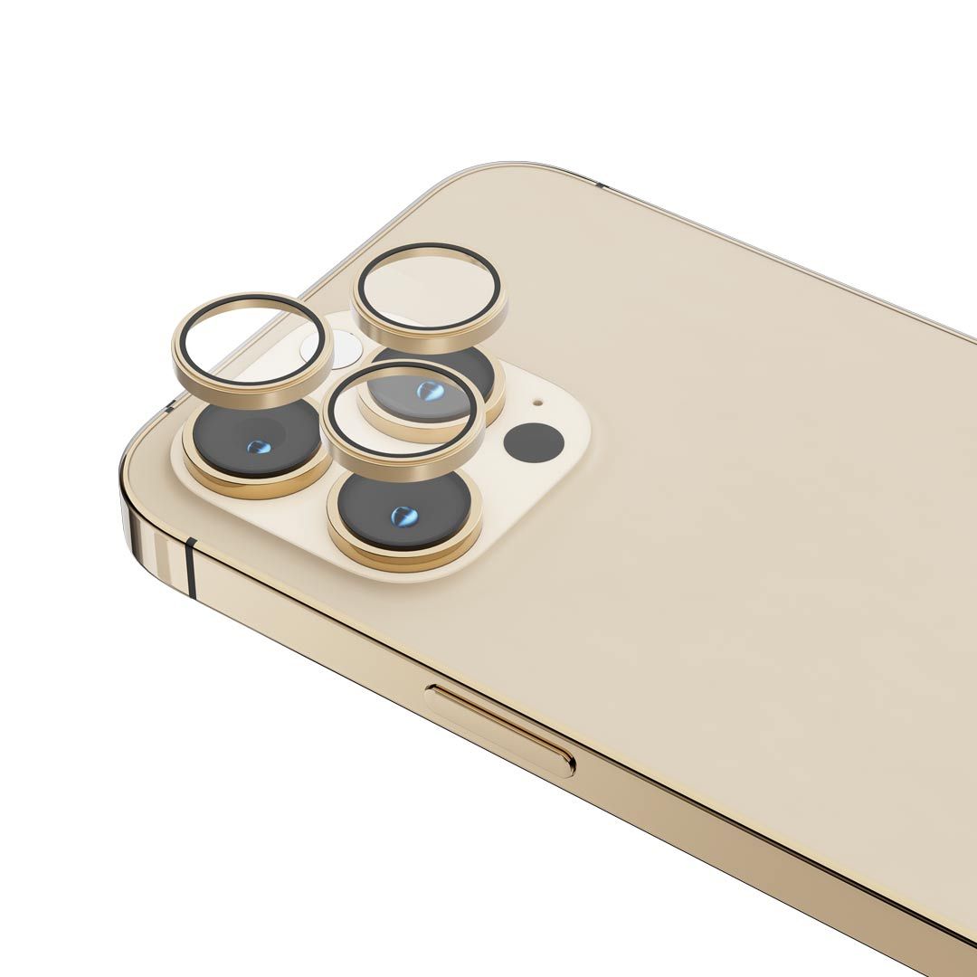 Levelo Lucent Trio 9H Hardness Camera Lens Protector For iPhone 14 Pro & 14 Pro Max