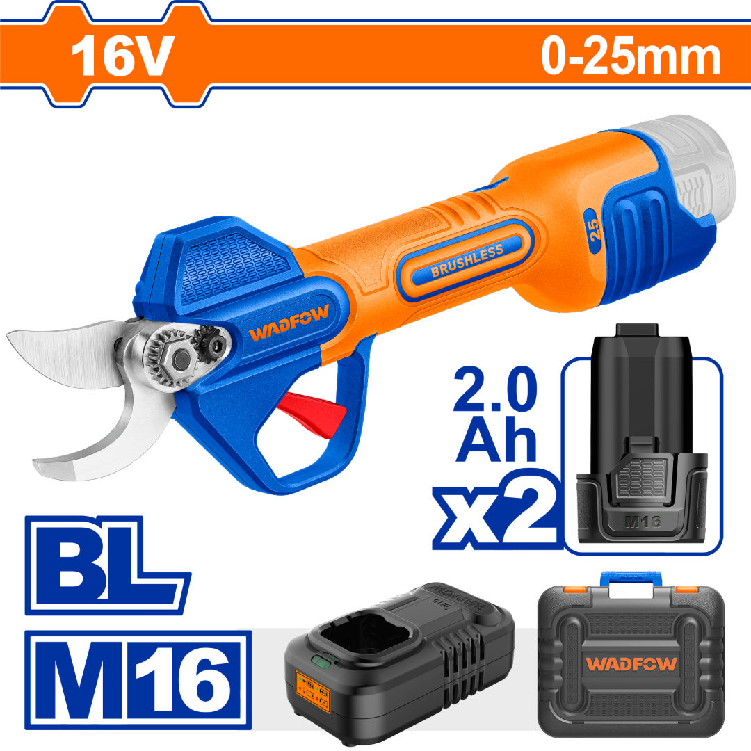 مقص مستقيم لاسلكي من WADFOW، شفرة قابلة للتغيير، يعمل ببطارية USB-C أو بطارية