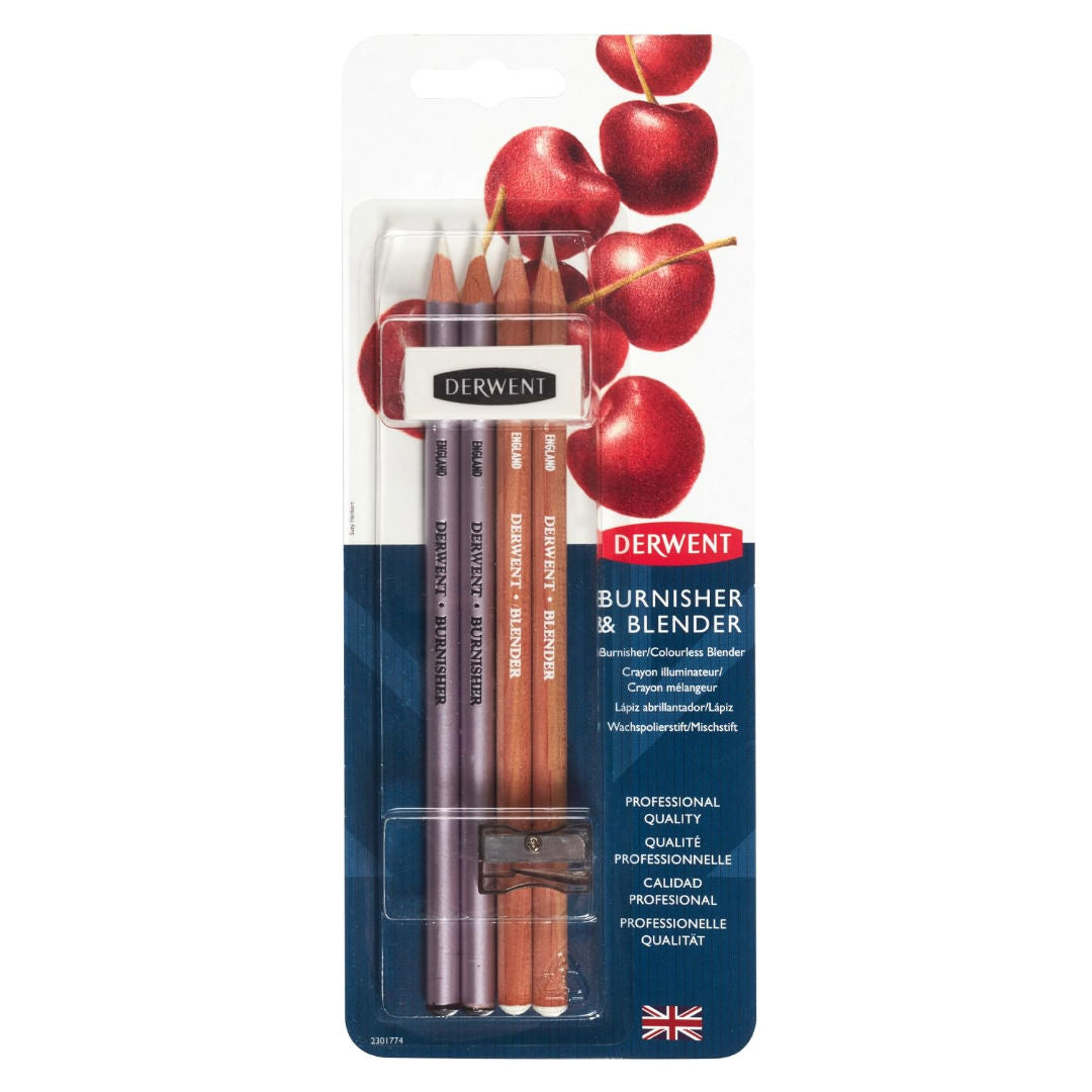 Derwent Burnisher & Blender Pencil Set, 2301774