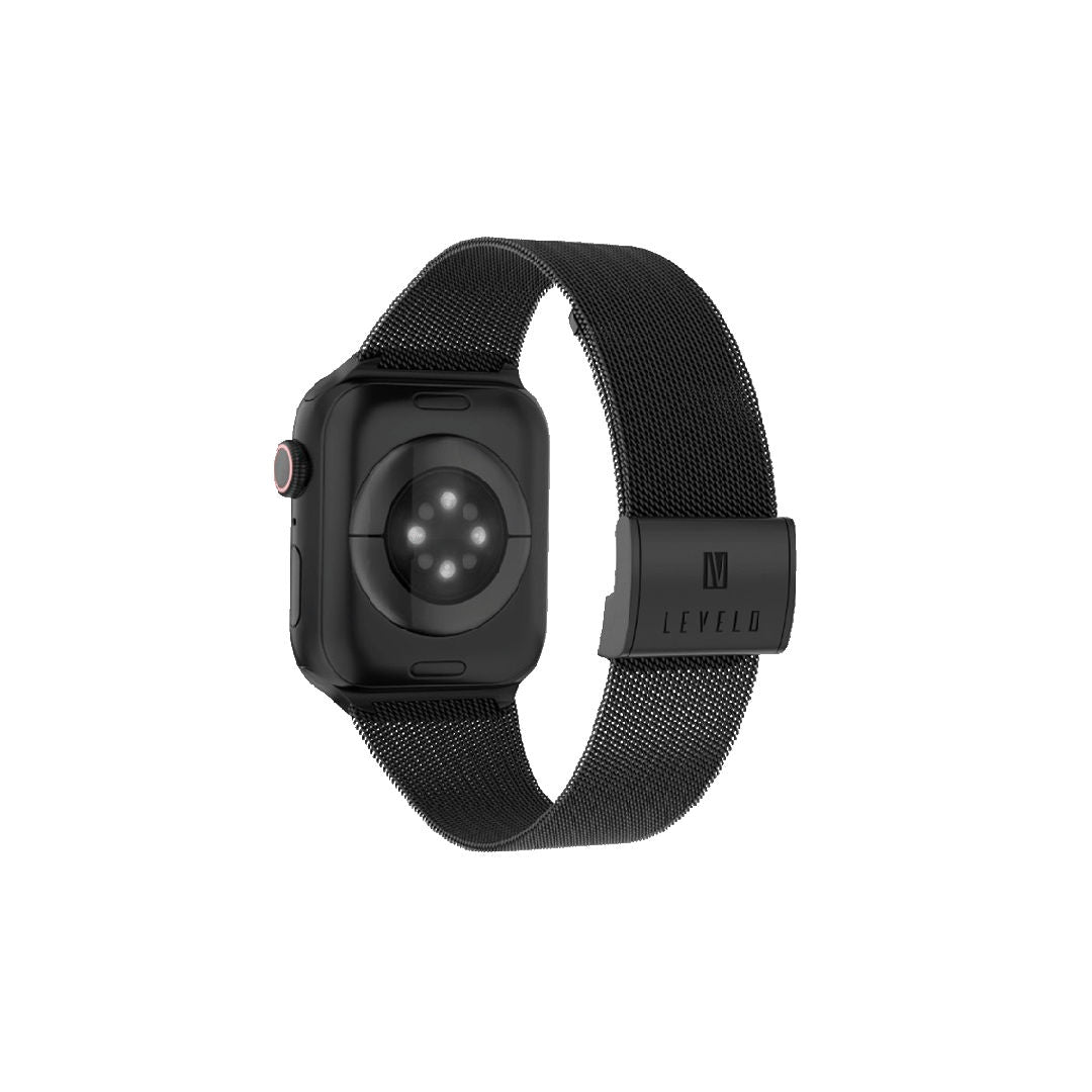 Levelo Double Milanese Watch Strap For Apple Watch, 42/44/45 mm