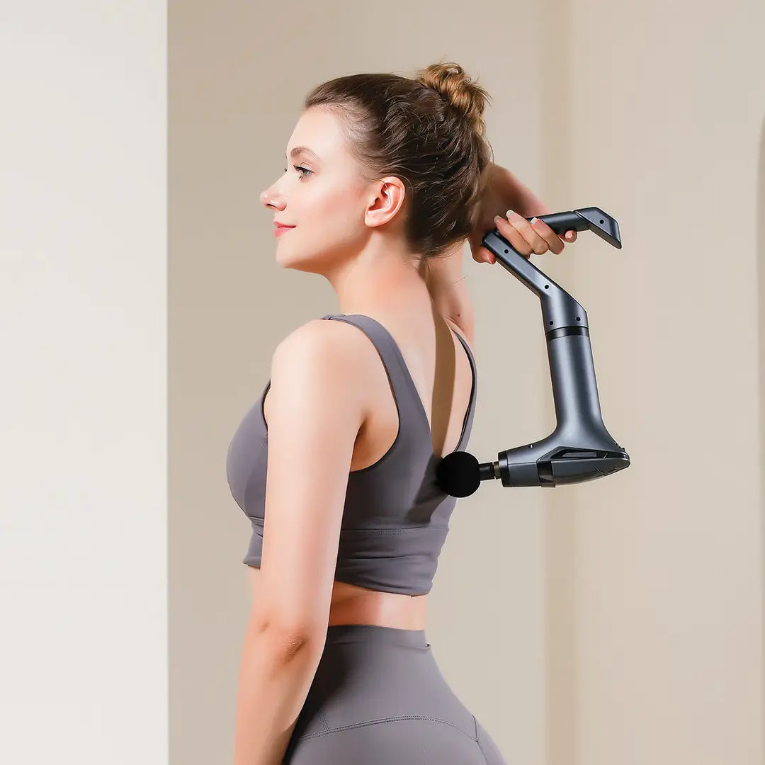Green Lion Multifunctional Massage Gun GMG-05, Black