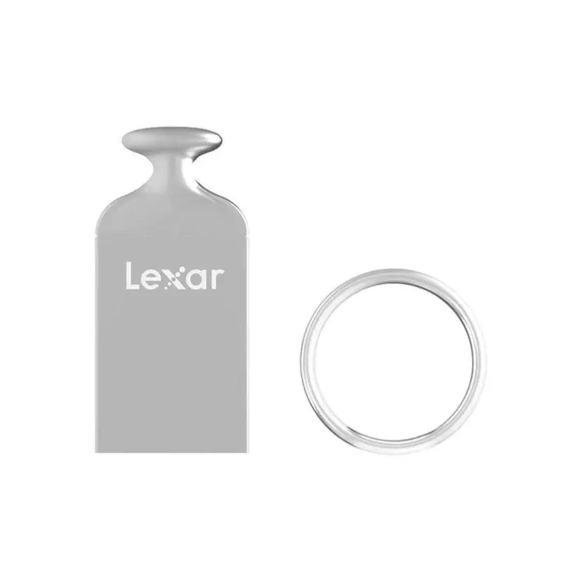 Lexar JumpDrive M22 64GB USB 2.0 Flash Drive, Metal Capless Design, Light Gold