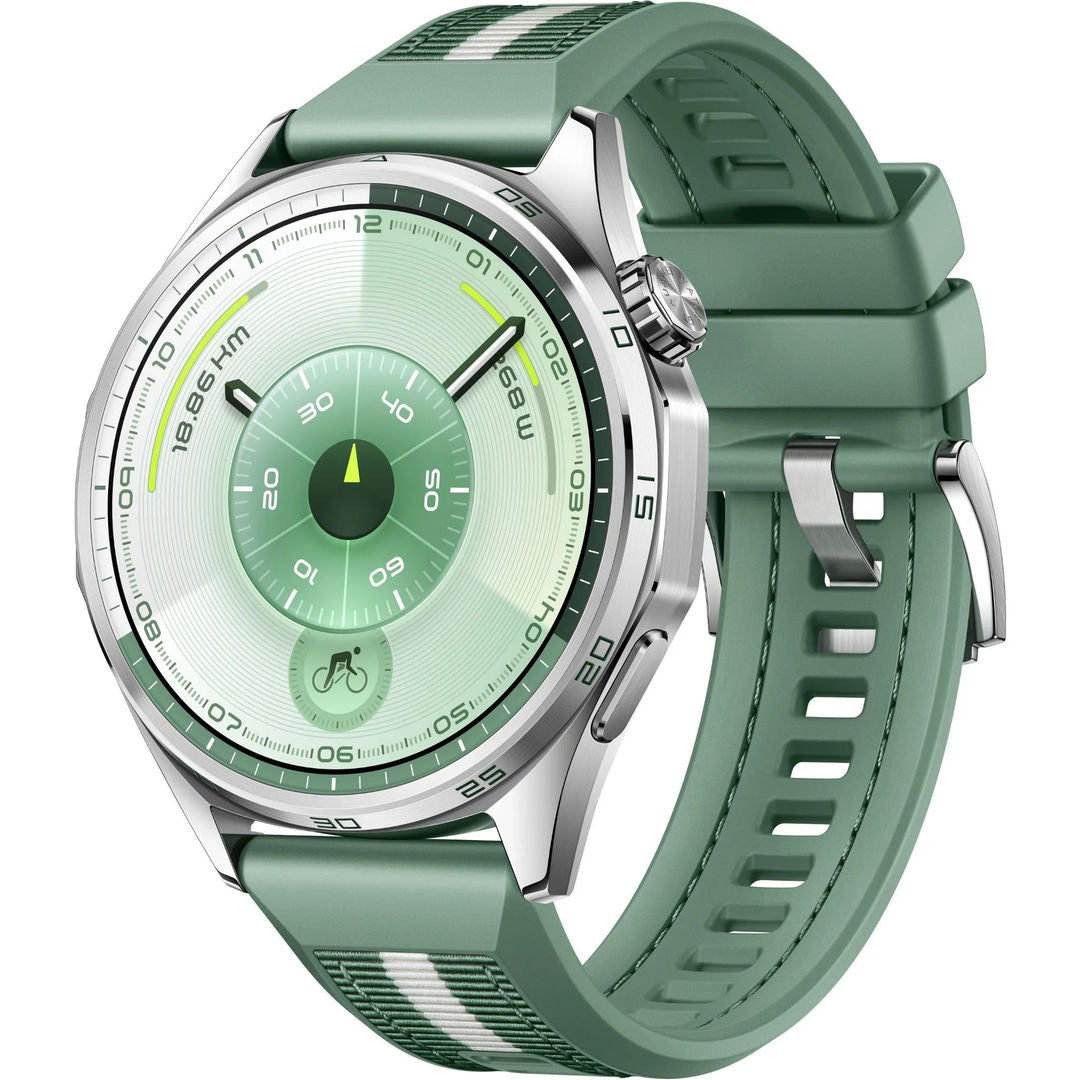 Huawei Watch GT 6 46mm, Green Composite Woven Strap