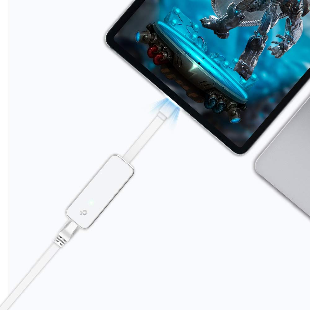 TP-Link UE300C USB-C to RJ45 Gigabit Ethernet Network Adapter, Plug and Play