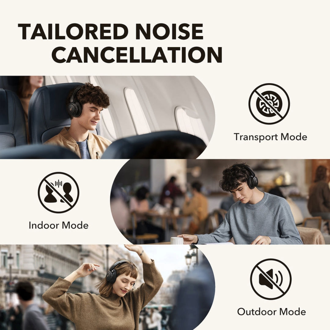 Anker Soundcore Life Q30 Hybrid Active Noise Cancelling Headphones