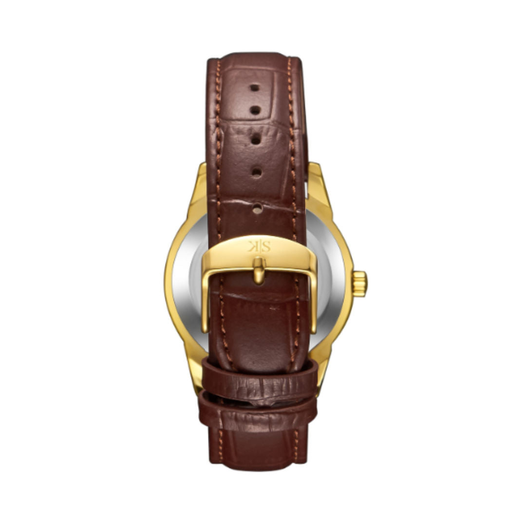 Kenneth Scott Quartz Men’s Watch with Stainless Steel Strap, K23030 Series