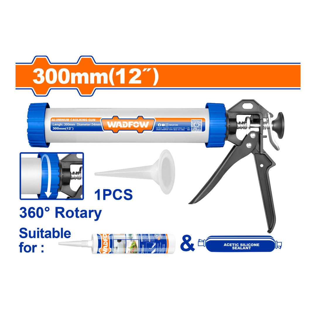 WADFOW Aluminum Caulking Gun