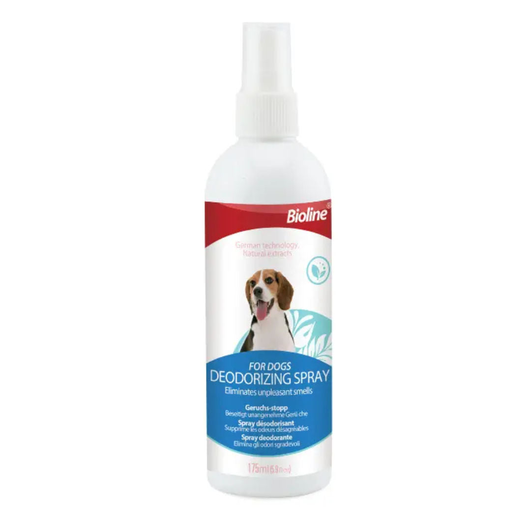 Bioline Deodorizing Dog Spray, Volume 175ml
