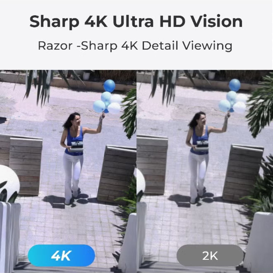Reolink Duo 2V PoE 4K 8MP Dual-Lens Security Camera-180° Panoramic View, PCDUOB4K03