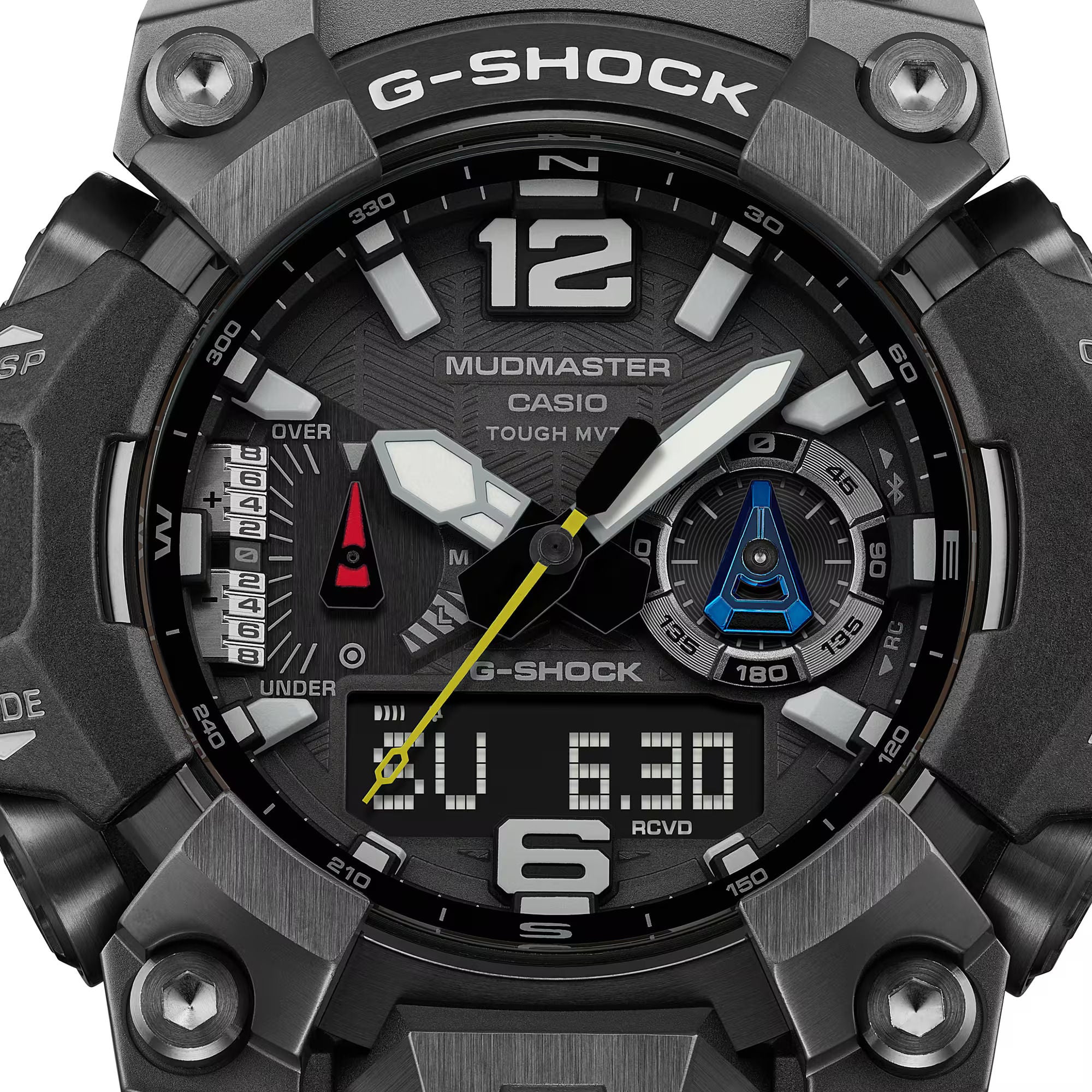 Casio G-SHOCK Master of G MUDMASTER GWG-B1000TLC-1A, Team Land Cruiser Toyota Auto Body Limited Edition Bluetooth Tough Solar Triple Sensor Watch